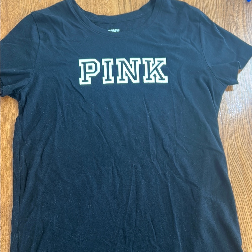 Victoria's Secret PINK Black Tee